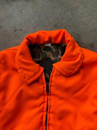 1970’s-80’s Reversible Camo Hunting Jacket | Medium