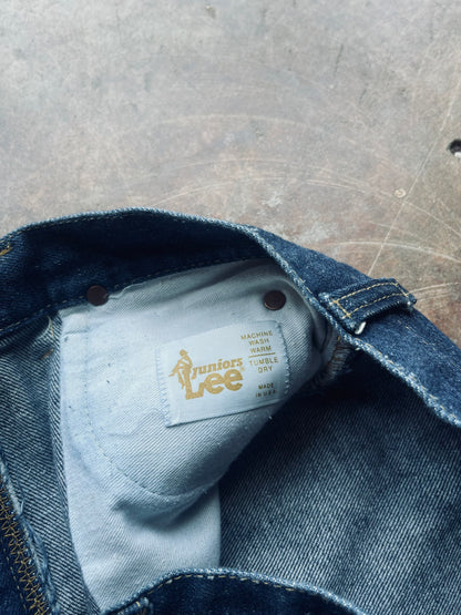 1970’s Junior Lee Riders Straight Leg Denim | 28X29