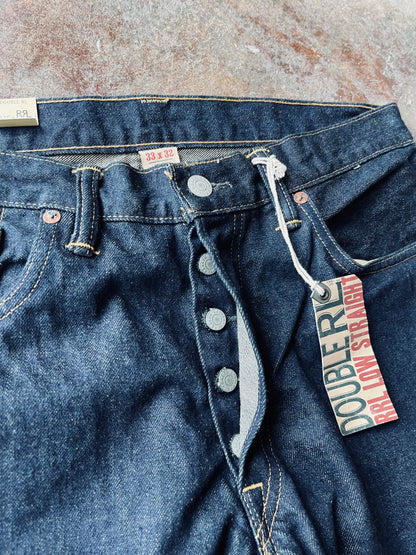 RRL Low Straight Selvedge Denim | 35X34