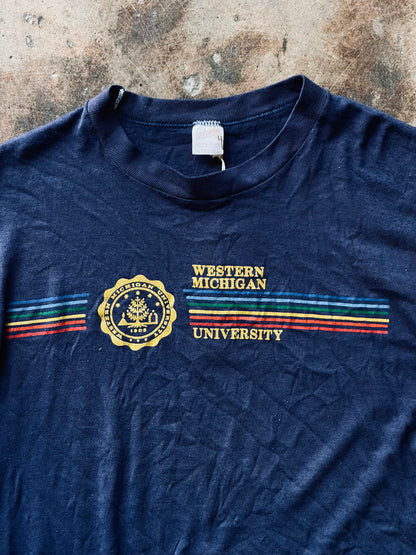 1980’s Western Michigan University Tee | X-Large