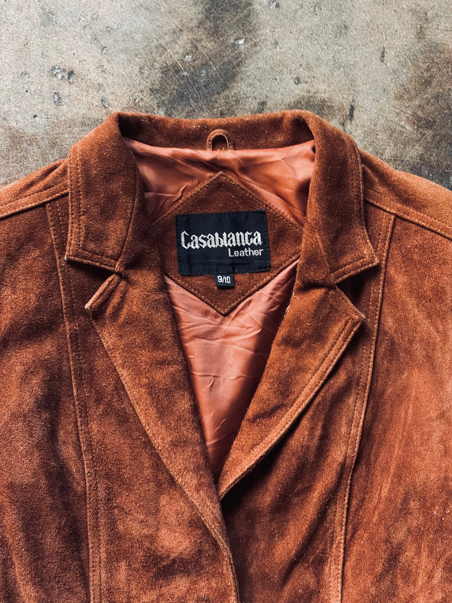 1980’s Casablanca Leather Jacket | Large