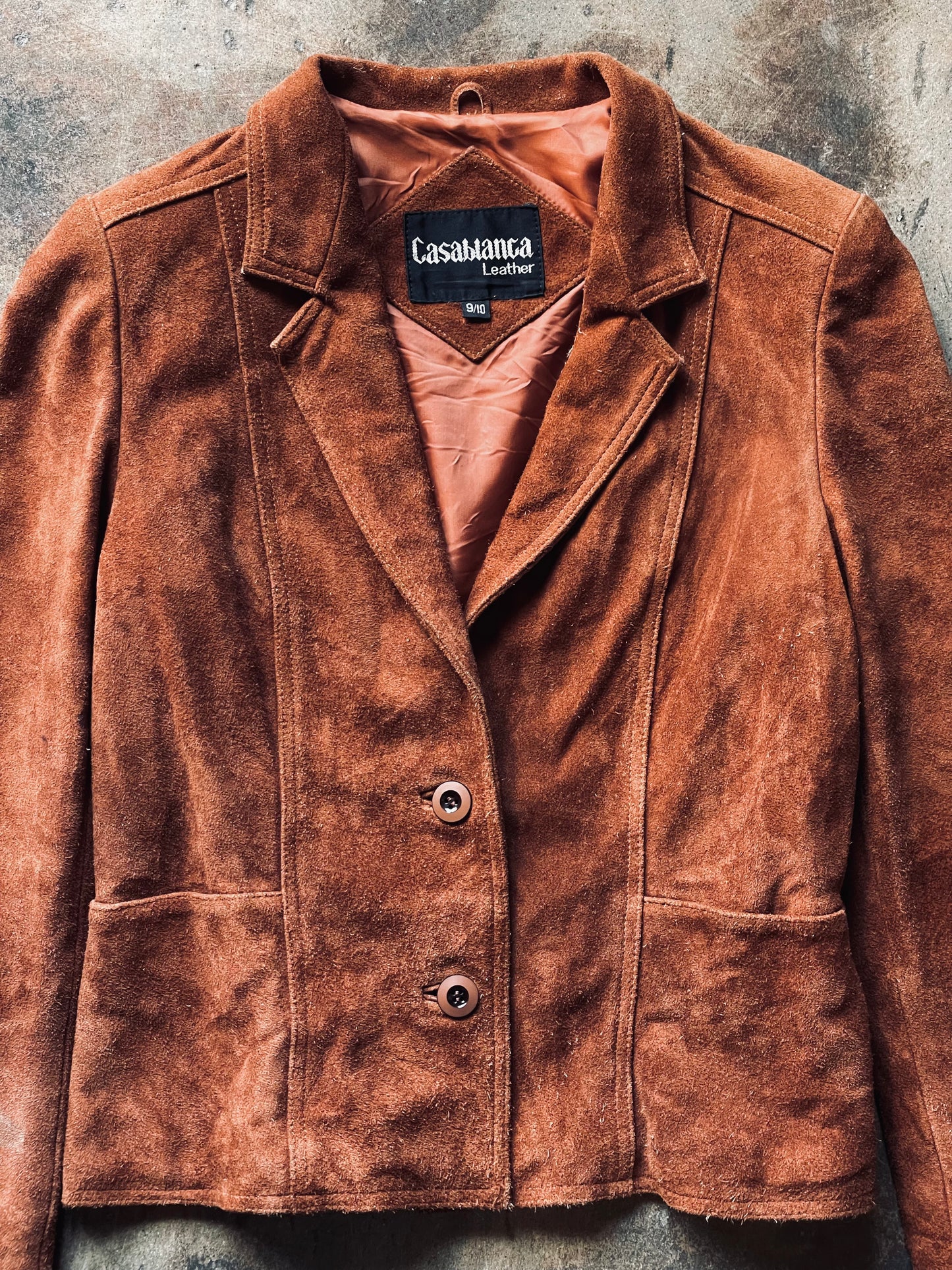 1980’s Casablanca Leather Jacket | Large