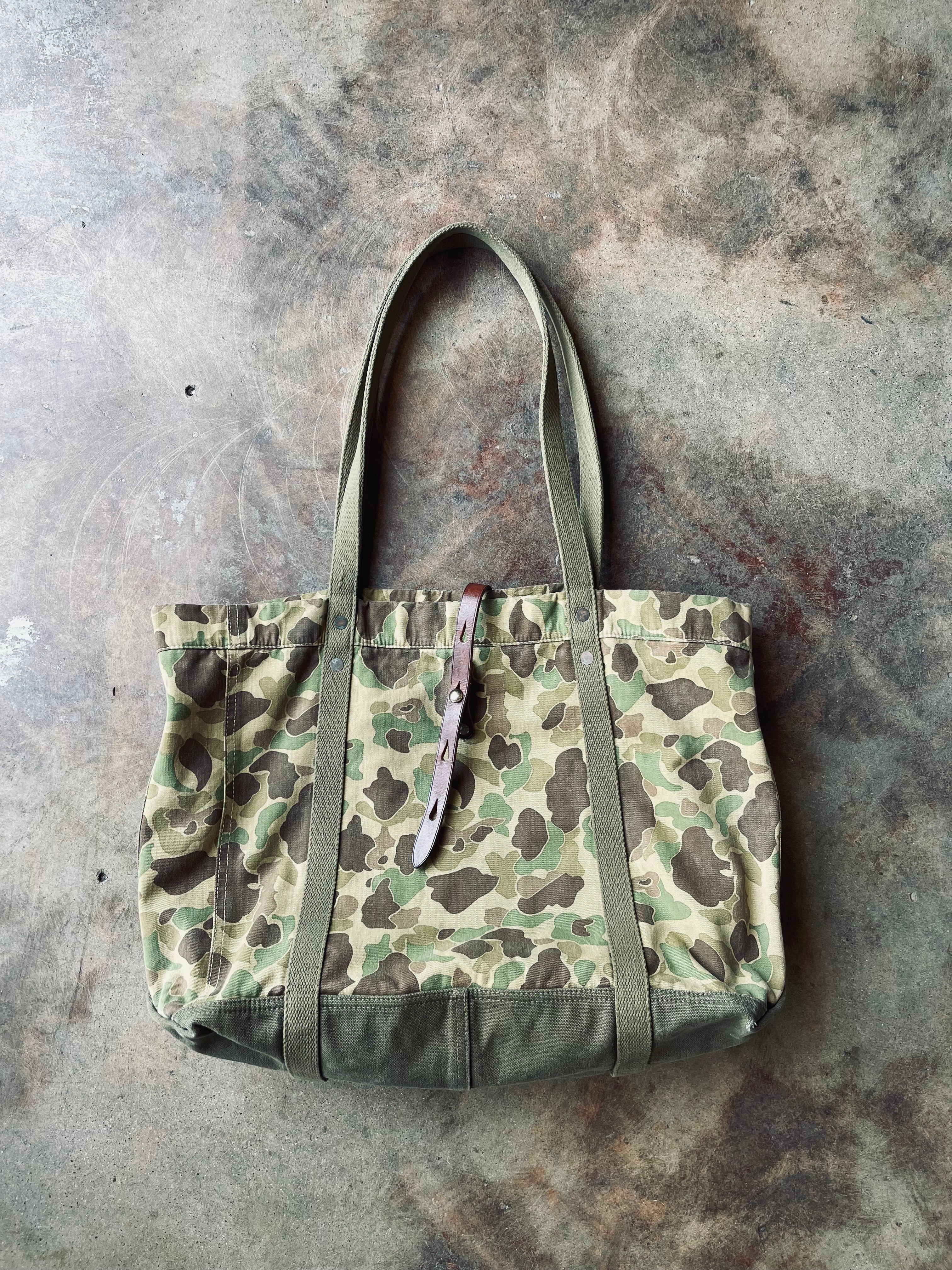 RRL Frog Camouflage Tote | X-Large