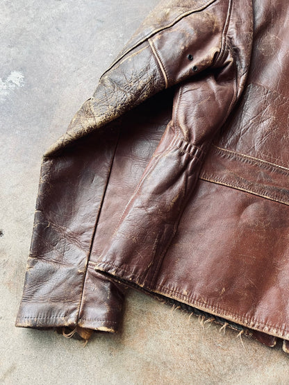 1930’s-40’s Sport Jack Horsehide Jacket | Small