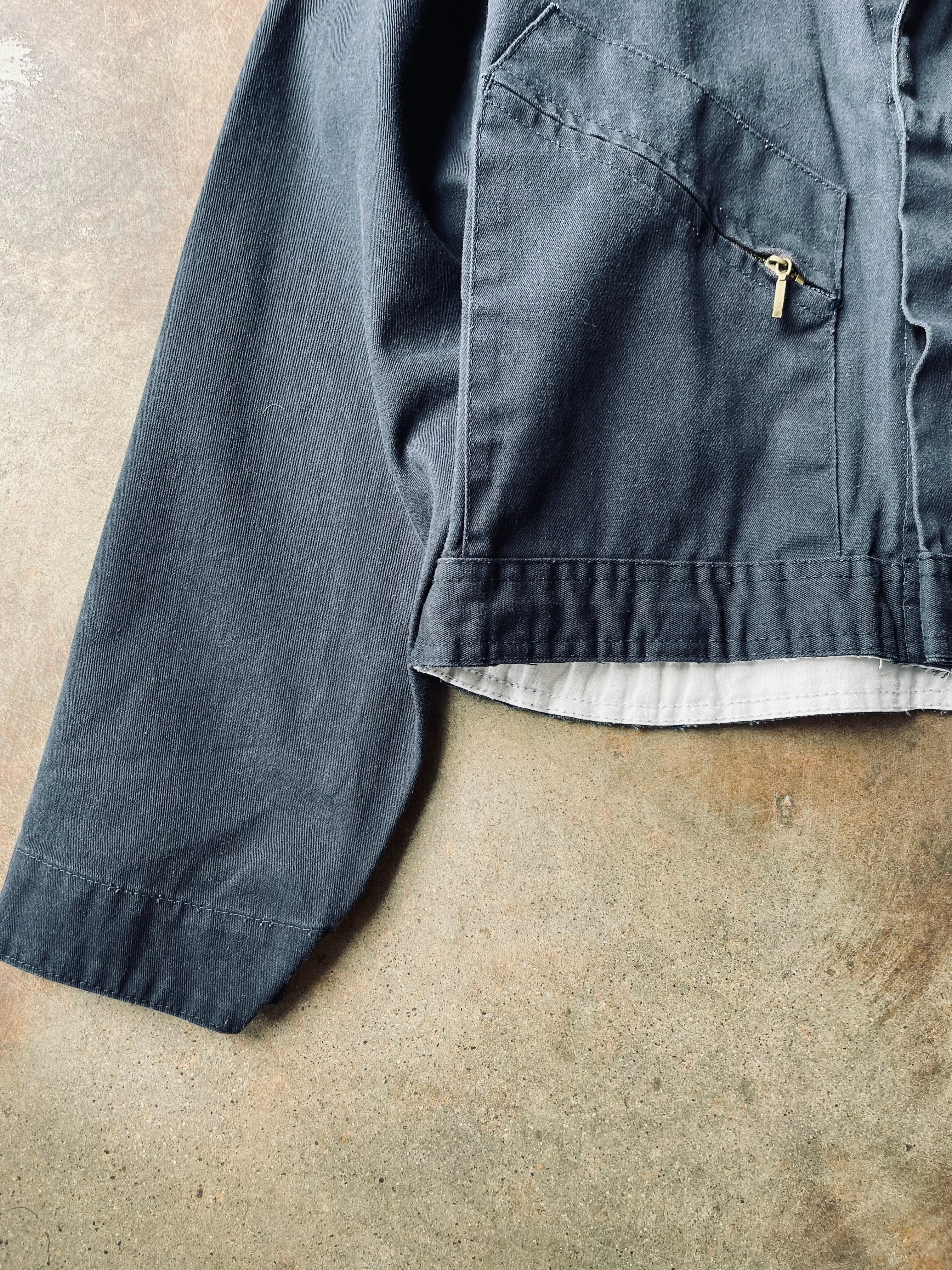 Vintage Re-Imagined Cropped Work Jacket | Medium