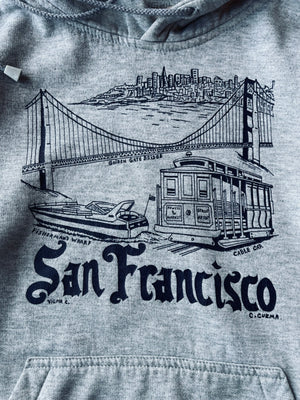 1980’s San Francisco Souvenir Hoodie | Large
