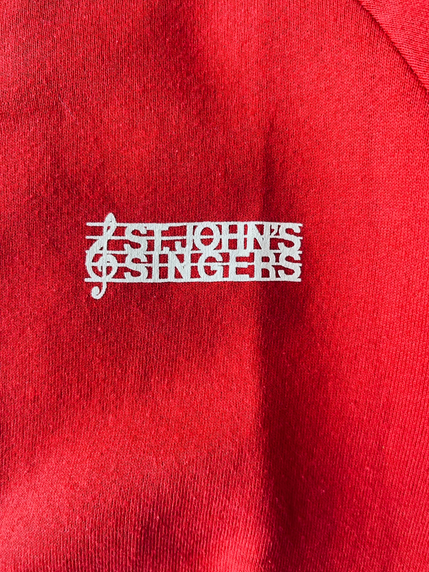 1980’s St. John’s Singers Raglan Sweatshirt | Medium