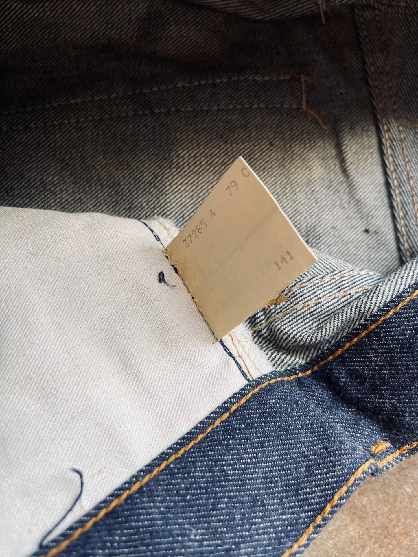 1980’s Levi’s 501 Redline Denim *Deadstock* | 32X33