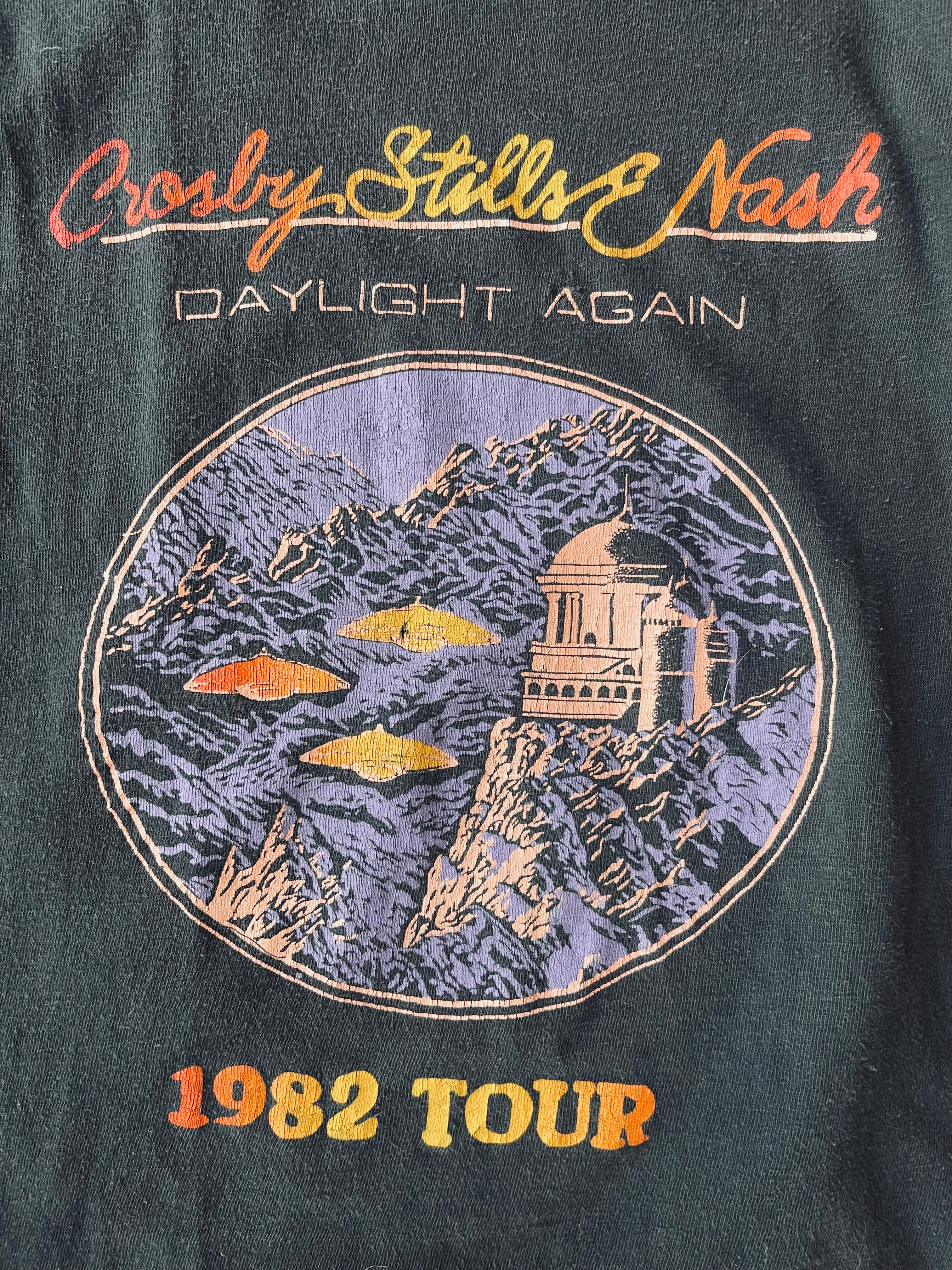 1982 Crosby, Stills & Nash “Daylight Again” Tour Tee | Medium