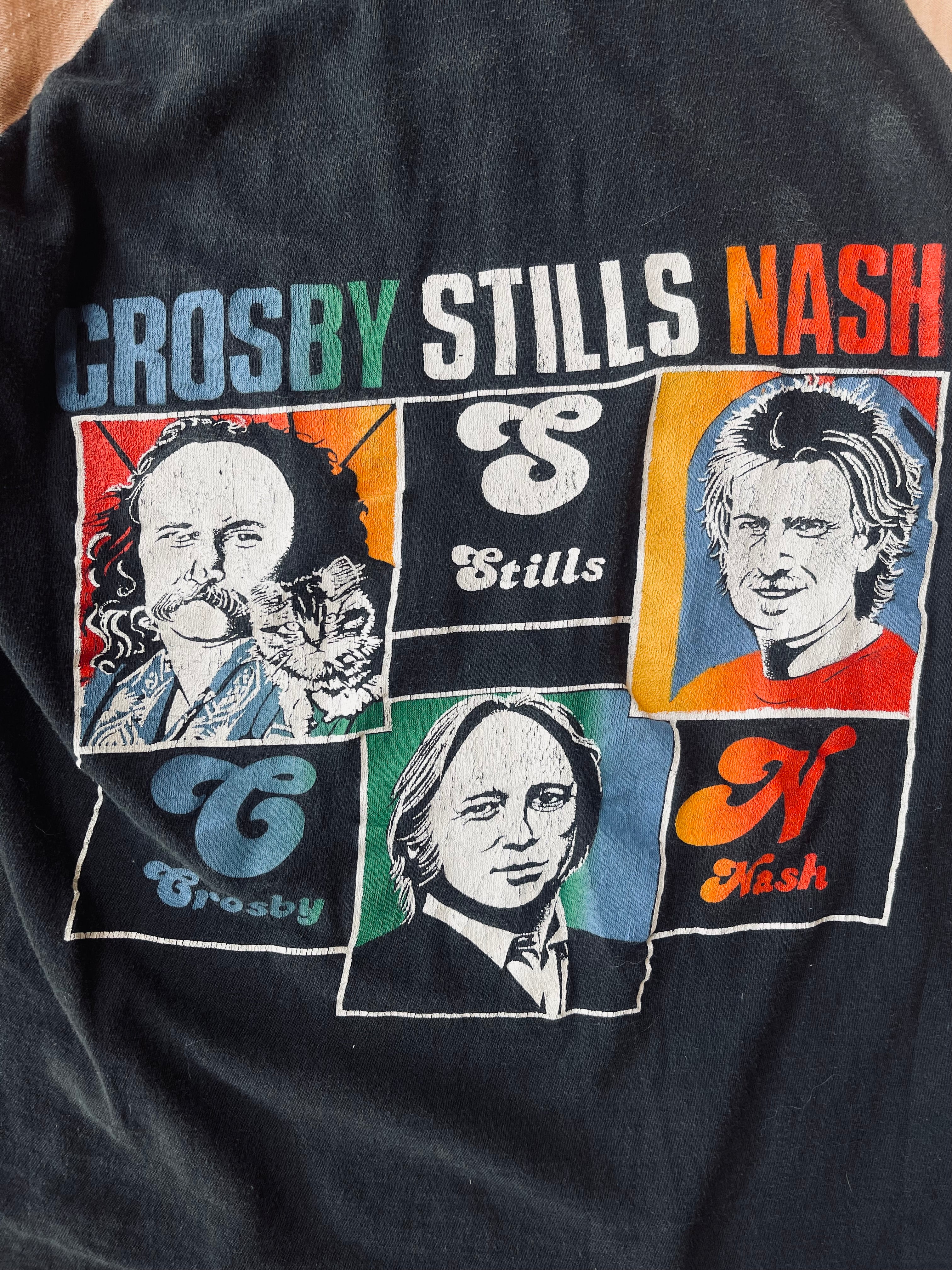 1982 Crosby, Stills & Nash “Daylight Again” Tour Tee | Medium