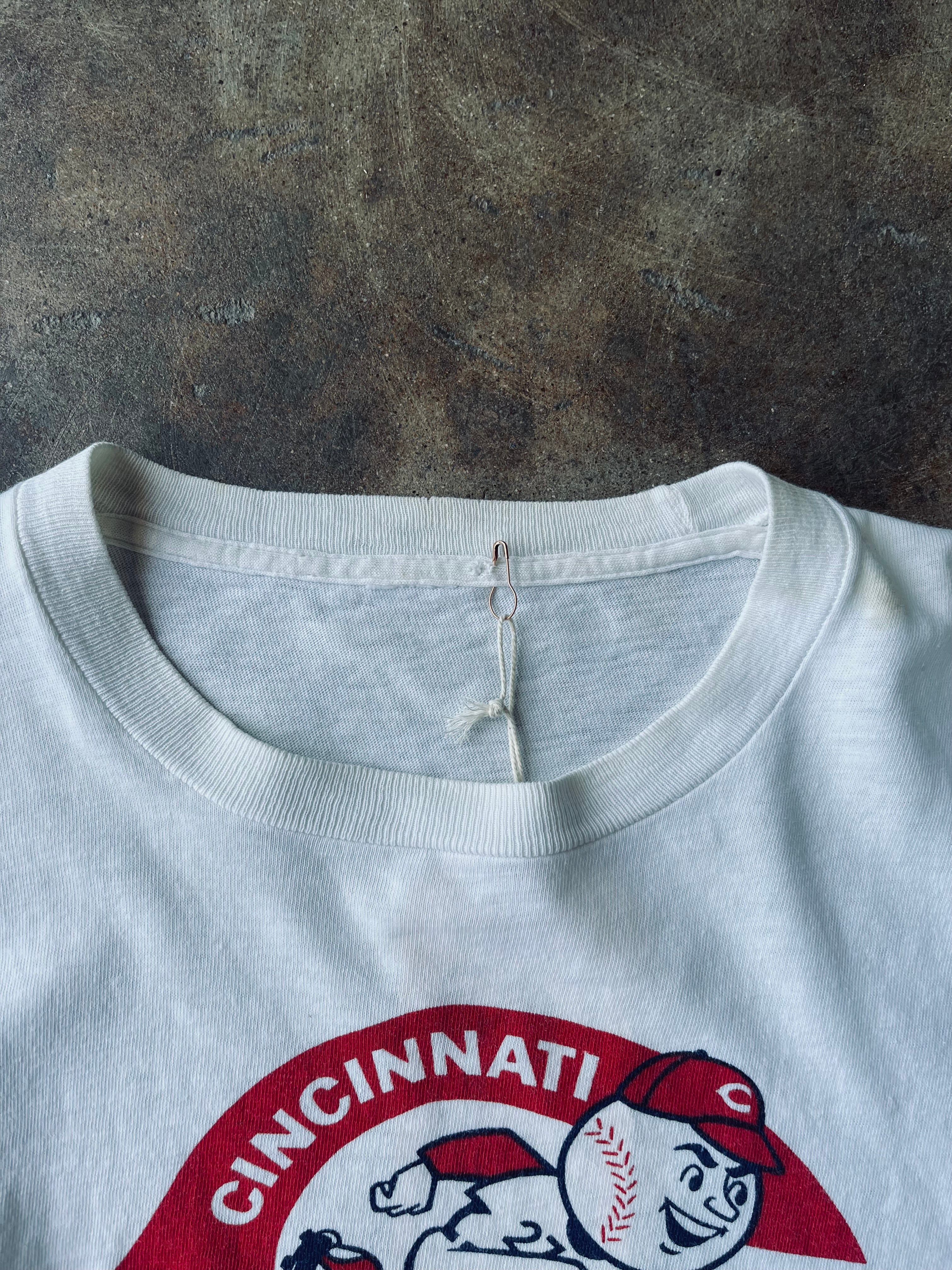 Unisex Vintage 1980s Cincinnati Reds Tee USA