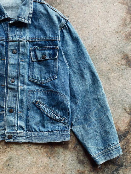 1960’s Selvedge Denim Jacket | Small