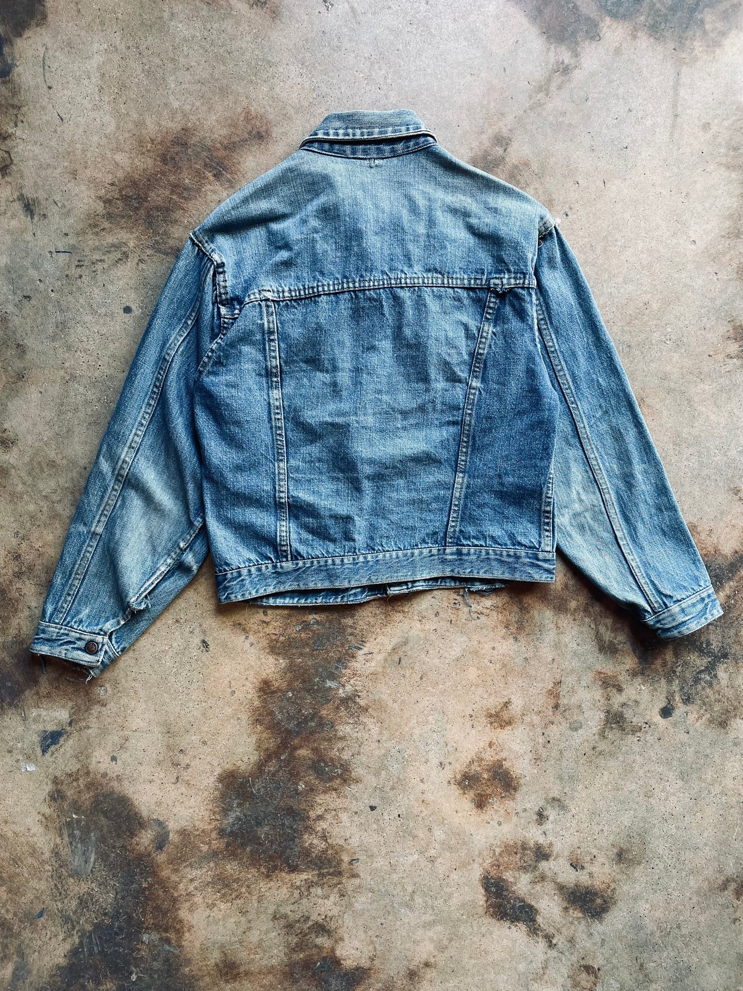 1960’s Selvedge Denim Jacket | Small