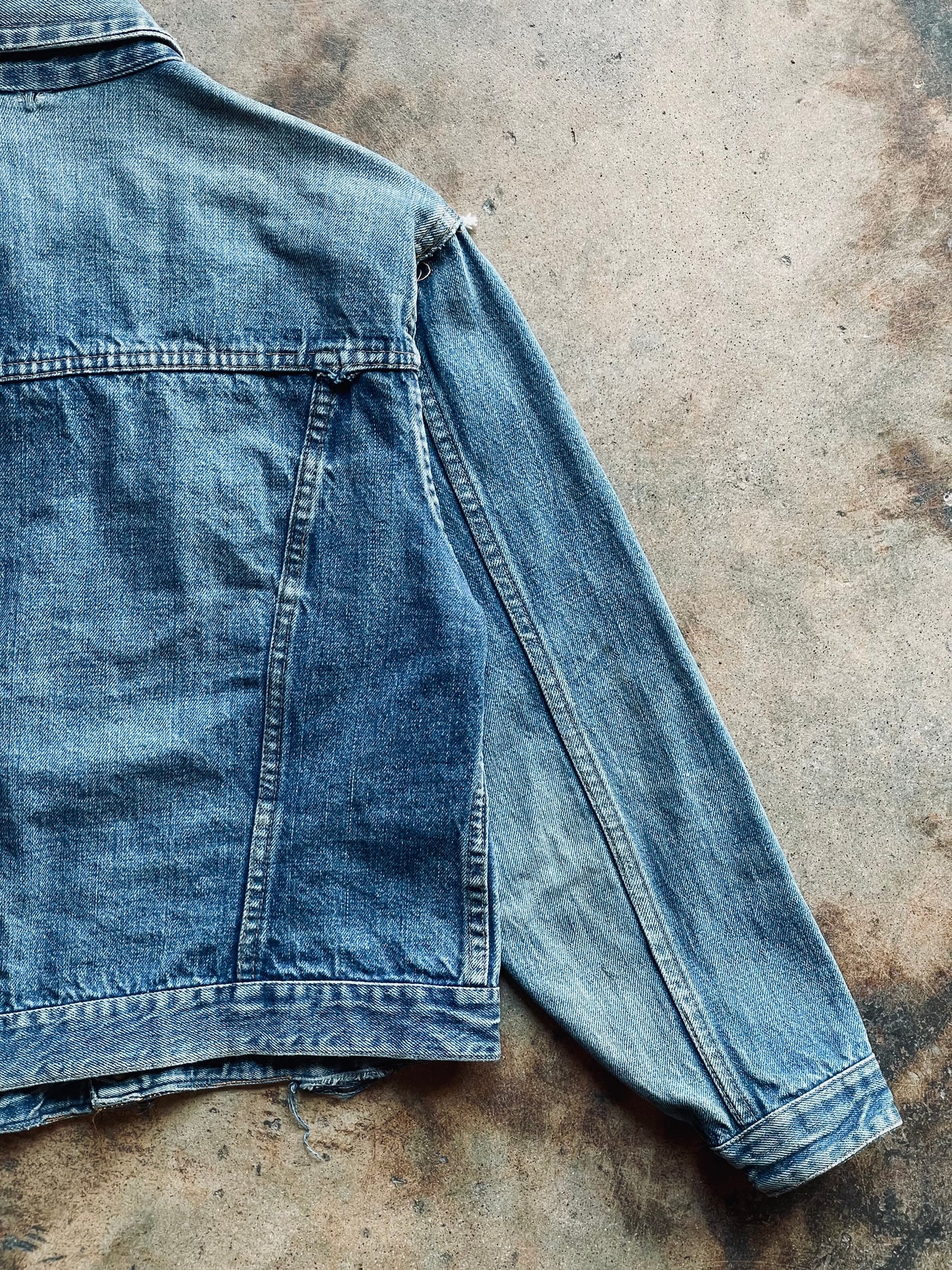 1960’s Selvedge Denim Jacket | Small