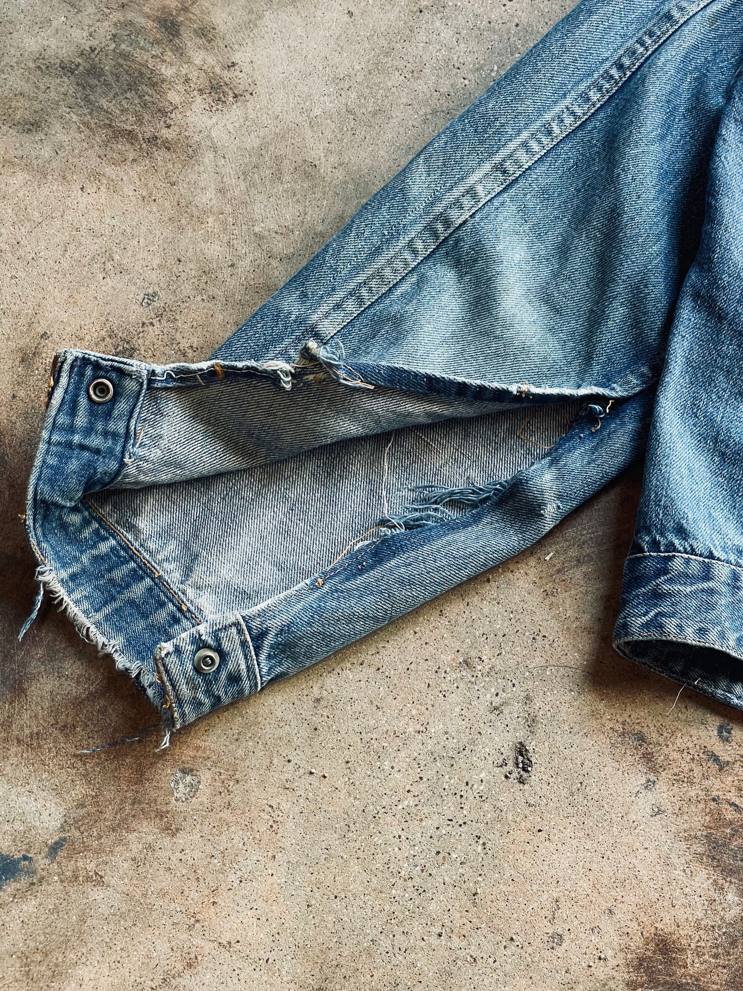 1960’s Selvedge Denim Jacket | Small