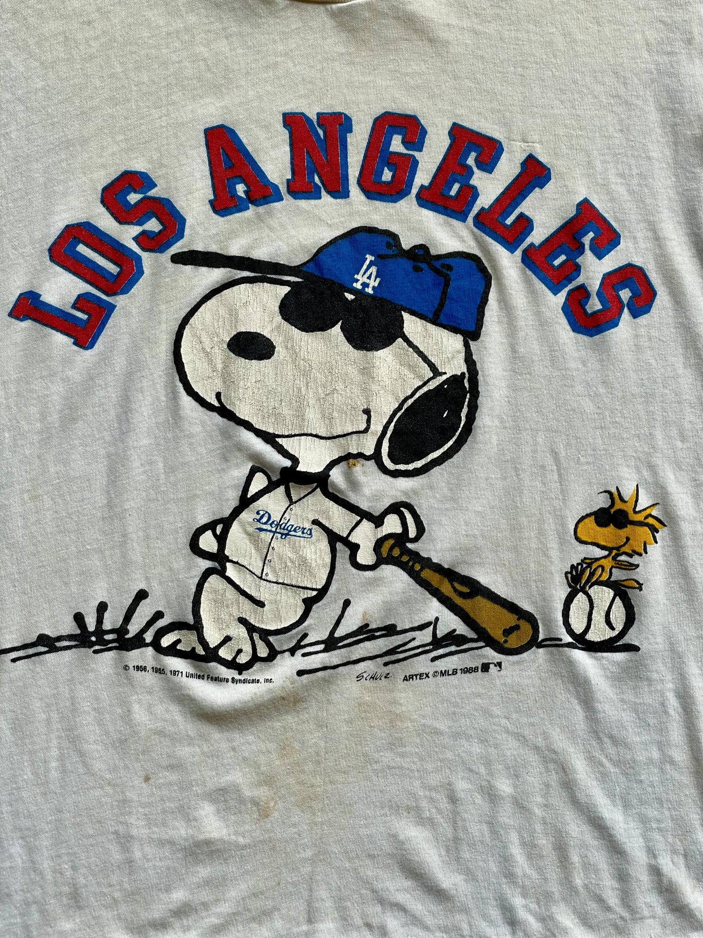 1988 Joe Cool L.A. Dodgers Tee | Medium