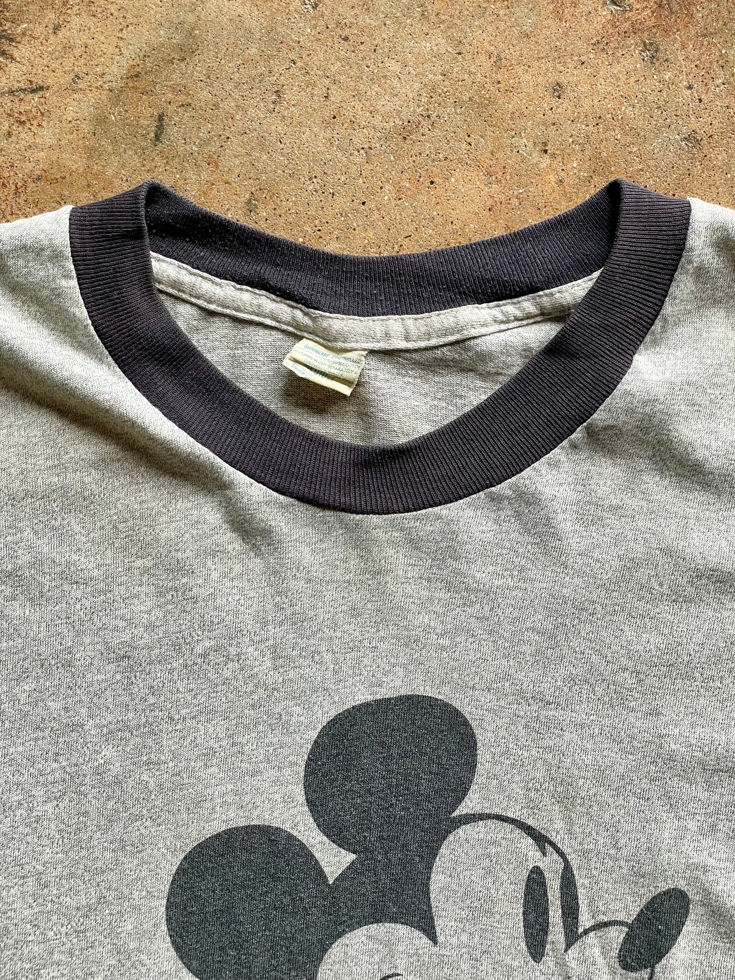 1970’s Mickey Mouse Ringer Tee | Small