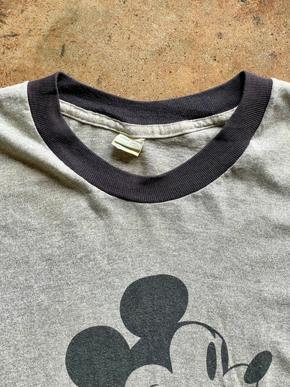 1970’s Mickey Mouse Ringer Tee | Small