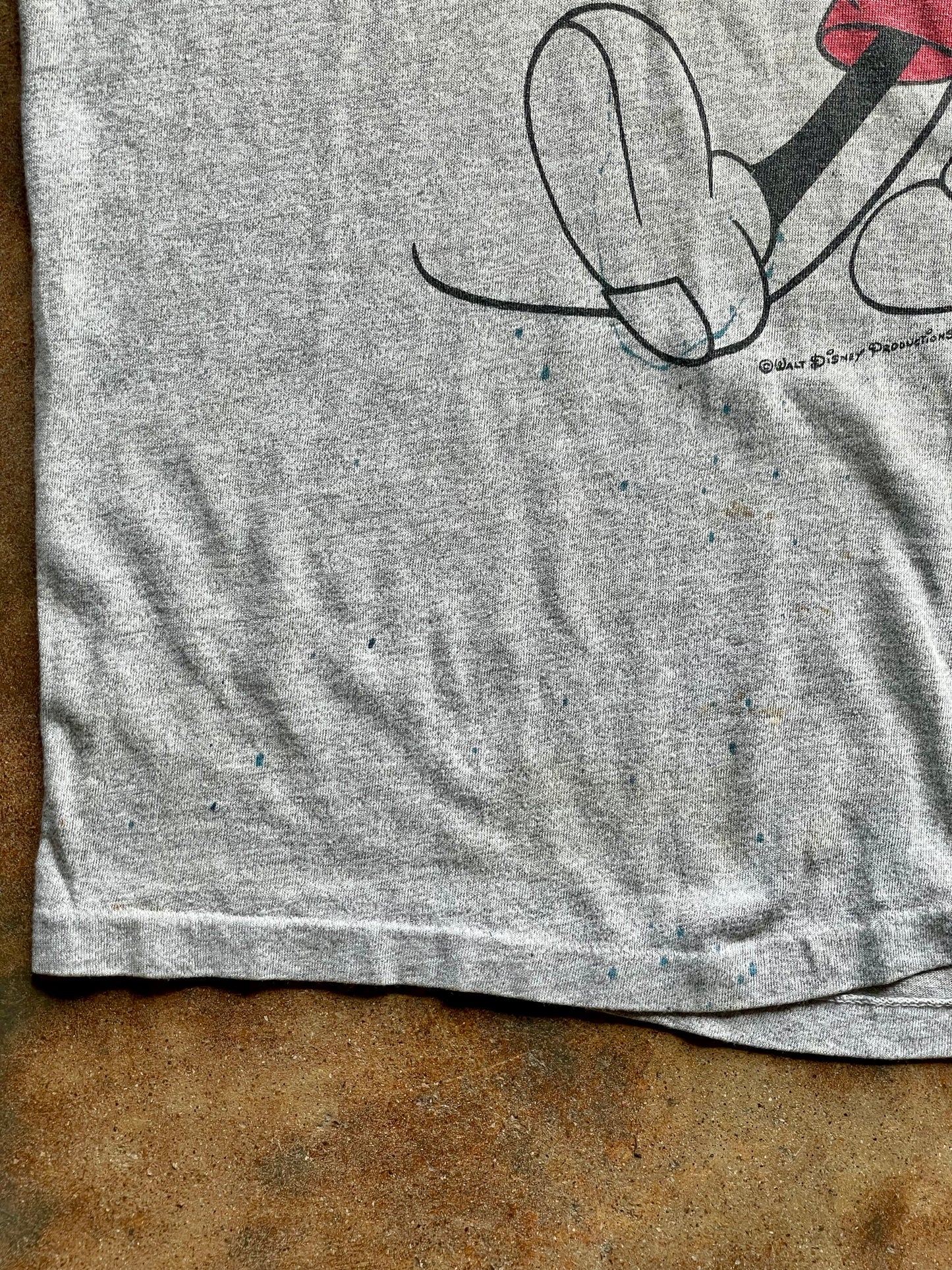 1970’s Mickey Mouse Ringer Tee | Small