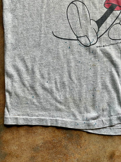 1970’s Mickey Mouse Ringer Tee | Small