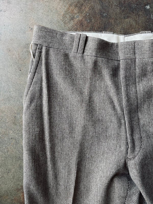 1970’s Houndstooth Flare Trouser | 31R