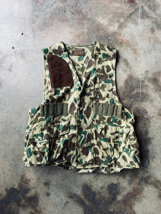 1970’s Caliber Camo Hunting Vest | X-Large