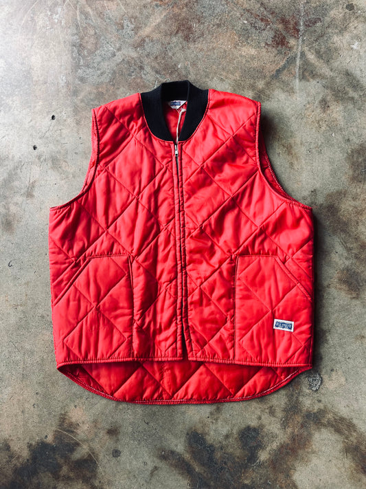 Vintage Big Smith Quilted Vest | X-Large