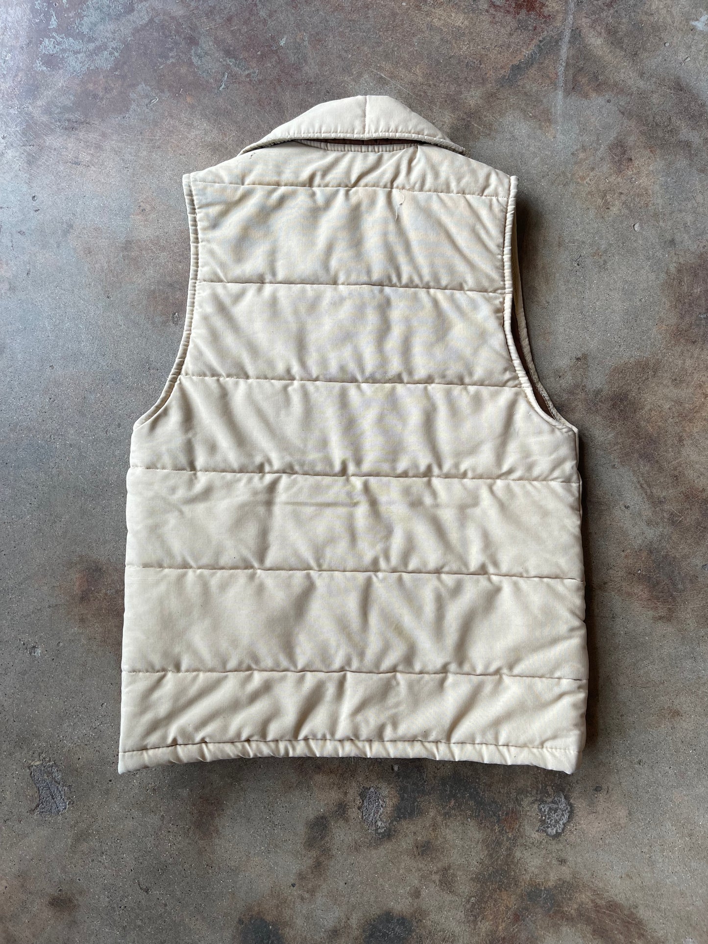1970’s Tom Cat Quilted Vest | Small