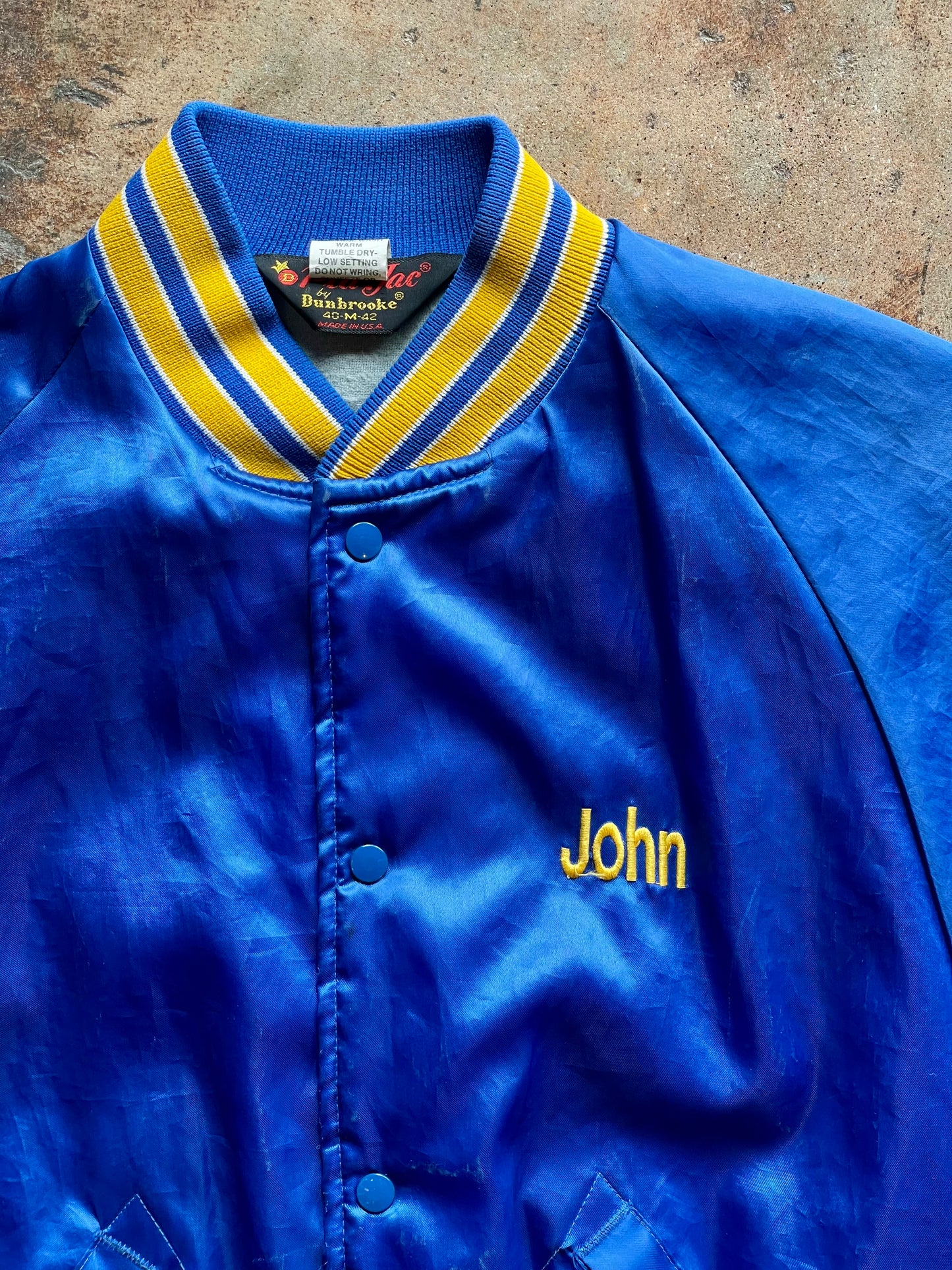 Vintage “West Texas Boondockers” Bomber Jacket | Medium