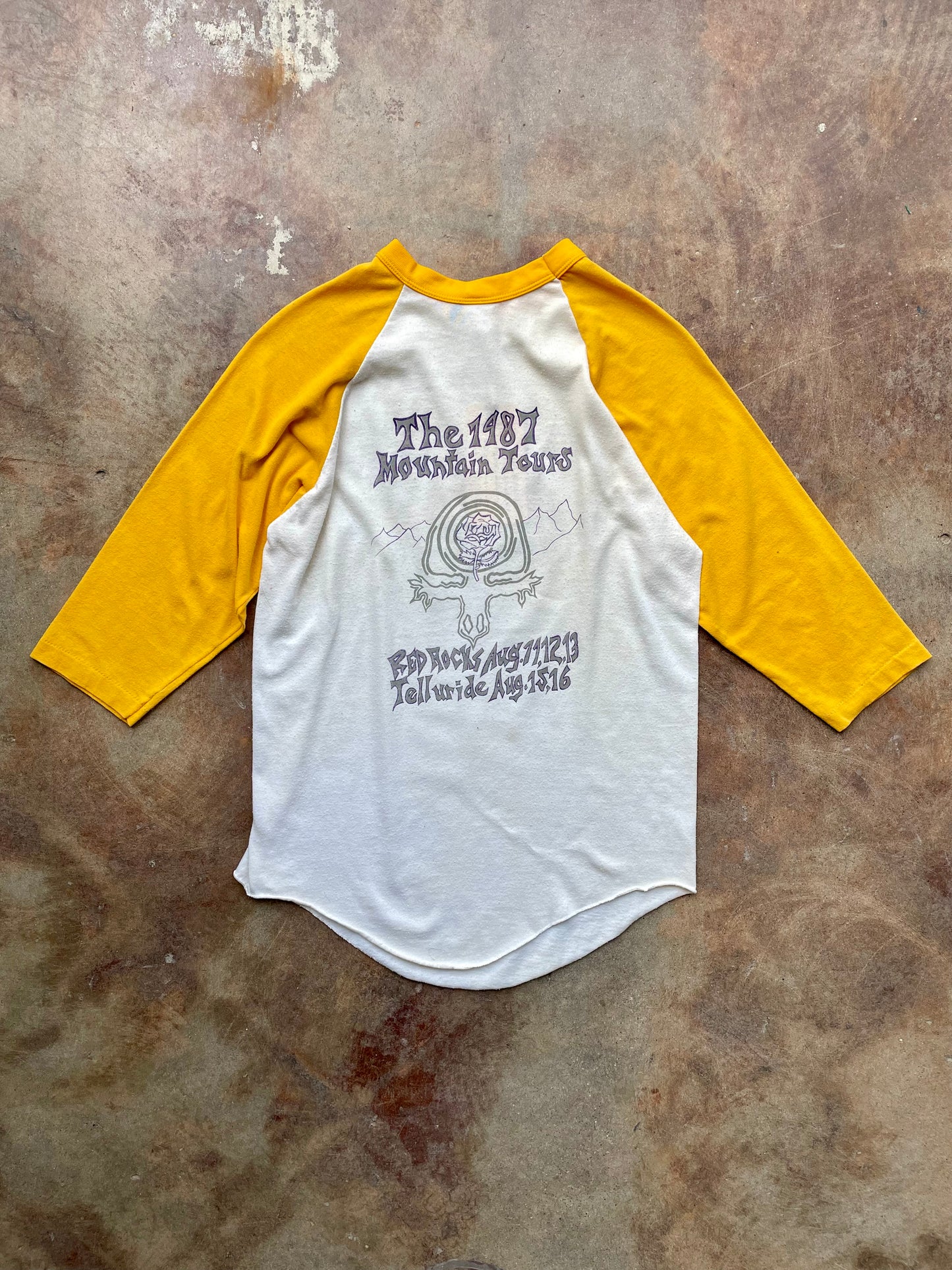 1987 Grateful Dead Mountain Tours Tee | Medium