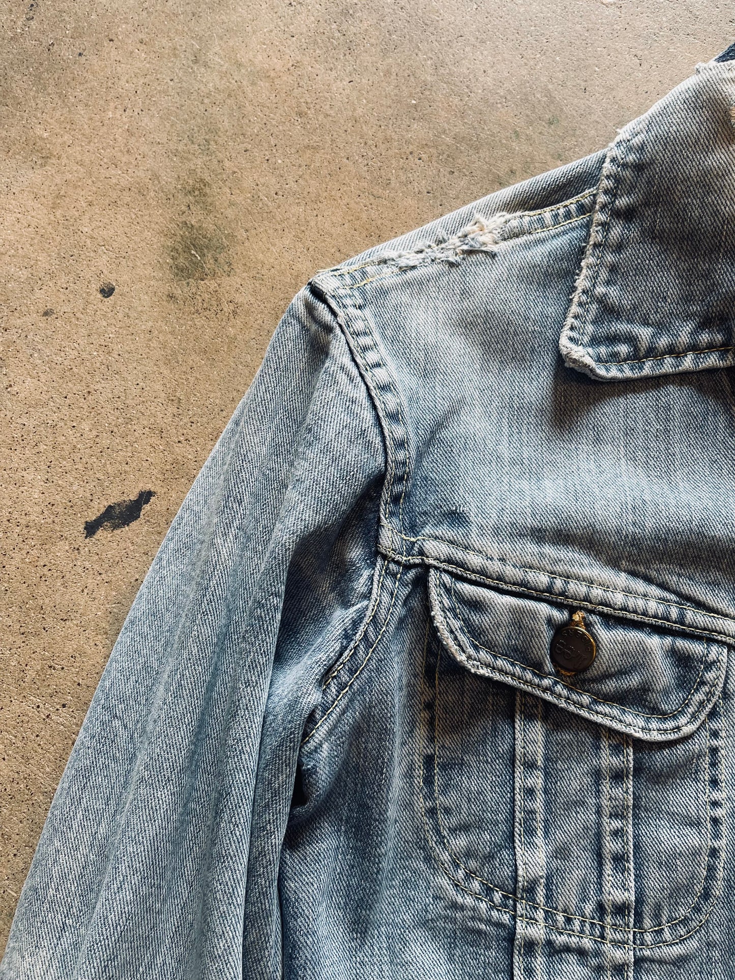 1960’s Lee Riders Denim Jacket | Small