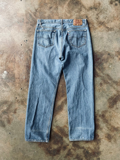 1990’s Levi’s 501 Button Fly Denim | 34X30