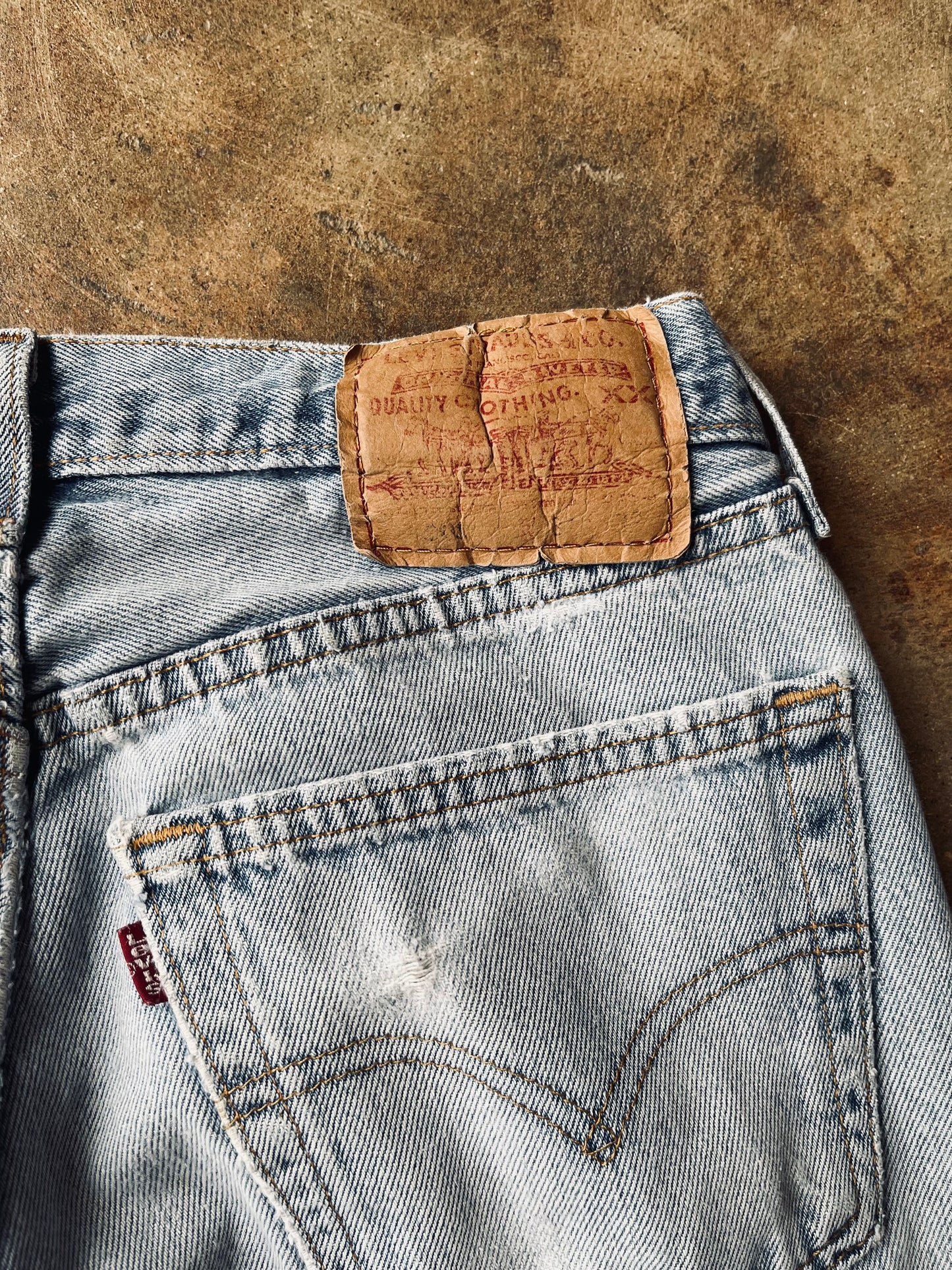 1993 Levi’s 501 Thrashed Denim | 30X32