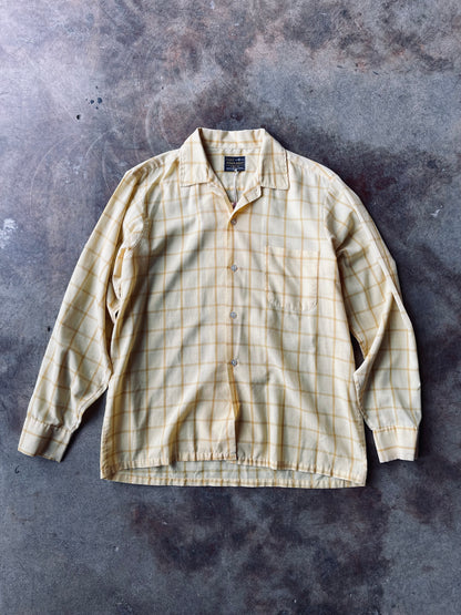 1960’s Sears Perma-Prest Board Shirt | Medium