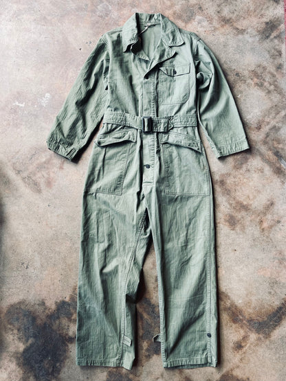 Vintage U.S. Military HBT Coveralls | 38R