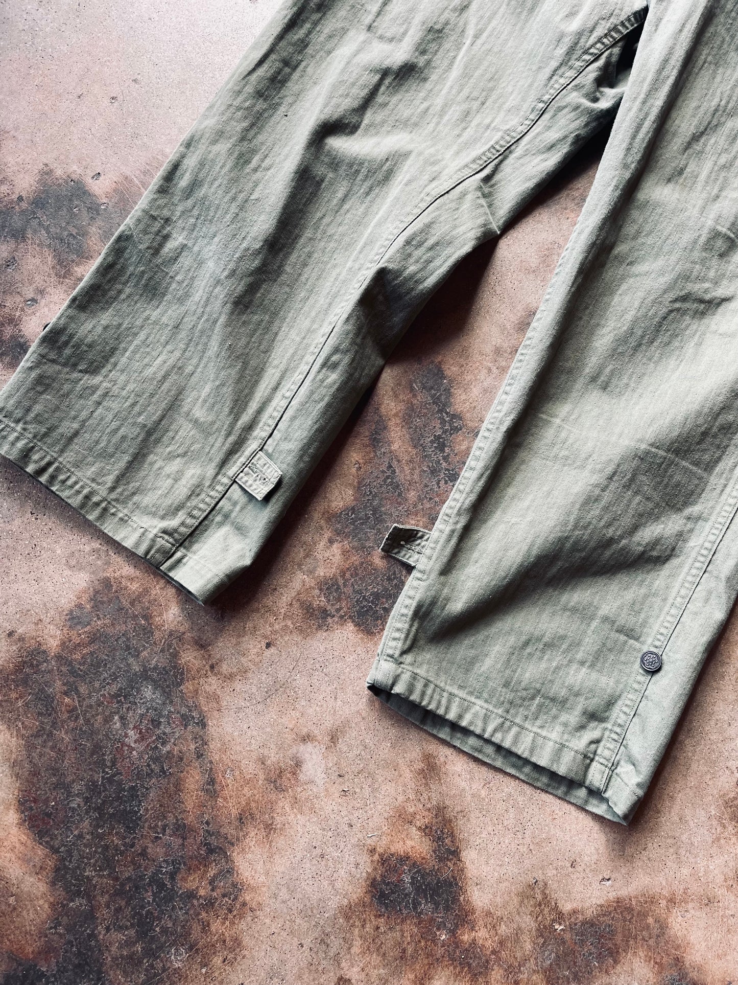 Vintage U.S. Military HBT Coveralls | 38R