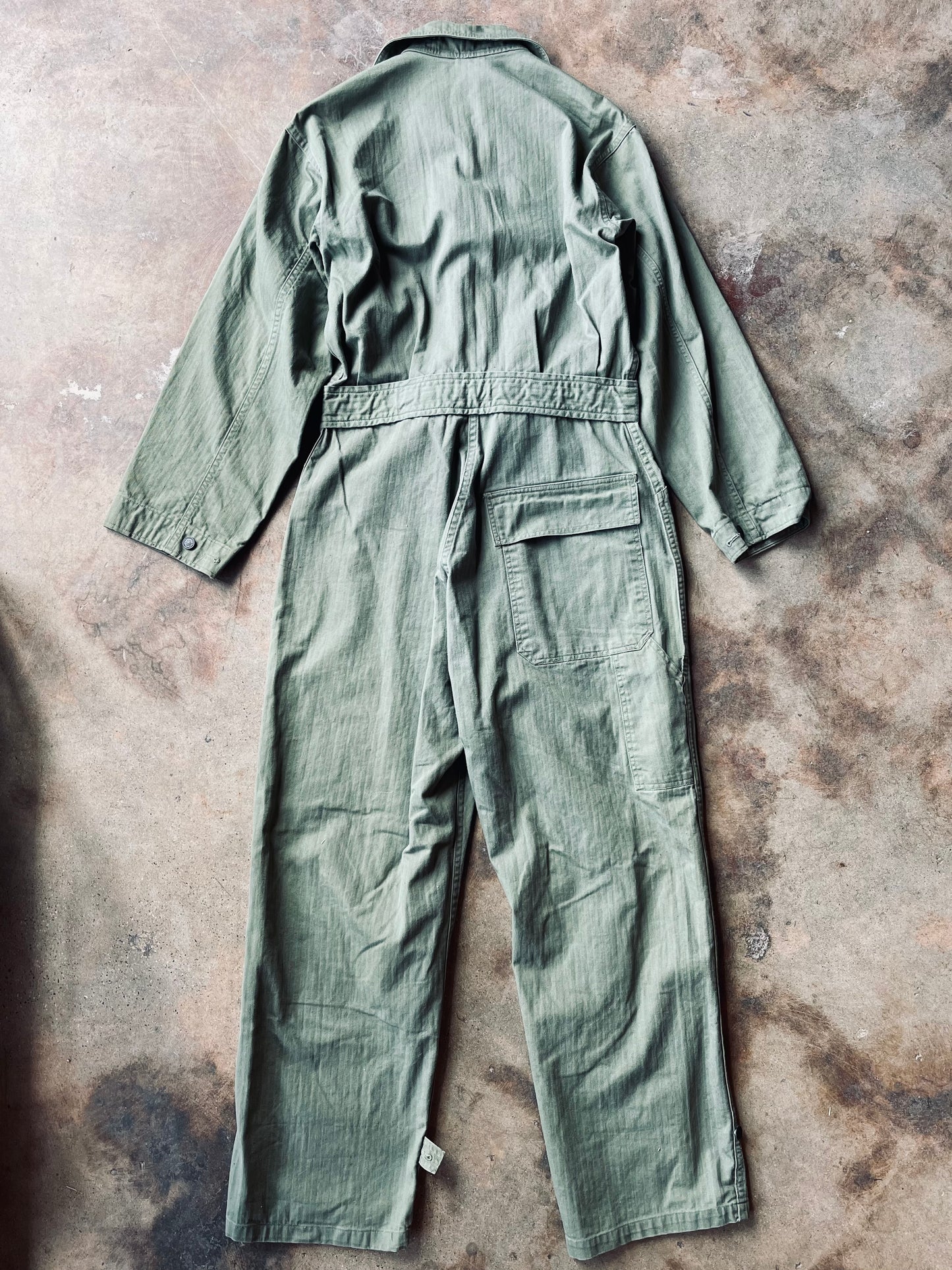 Vintage U.S. Military HBT Coveralls | 38R