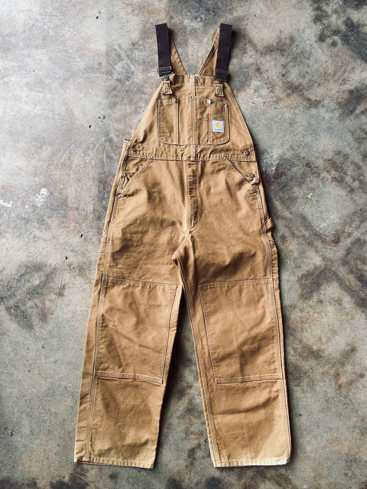 1980’s-90’s Carhartt Double Knee Overalls | 36/30