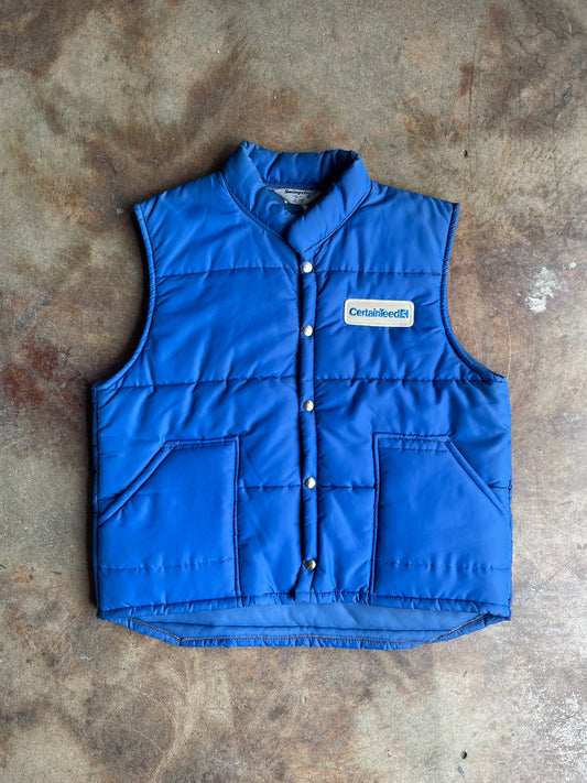 1980’s Swingster Quilted Vest | Large