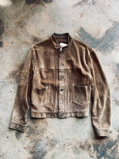 Vintage Polo Ralph Lauren Suede Jacket | X-Large