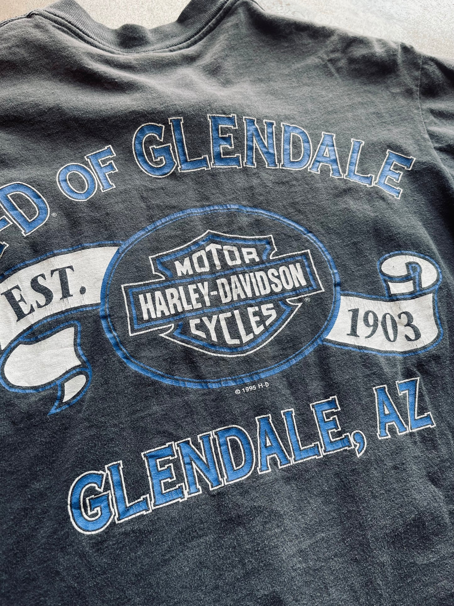 1995 Glendale Harley-Davidson Pocket Tee | Large