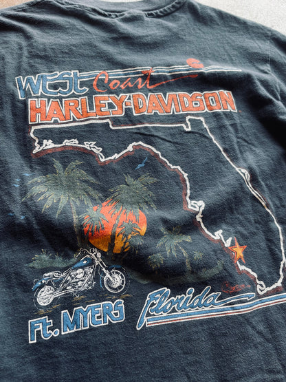 1988 Fort Myers Harley-Davidson Tee | Medium