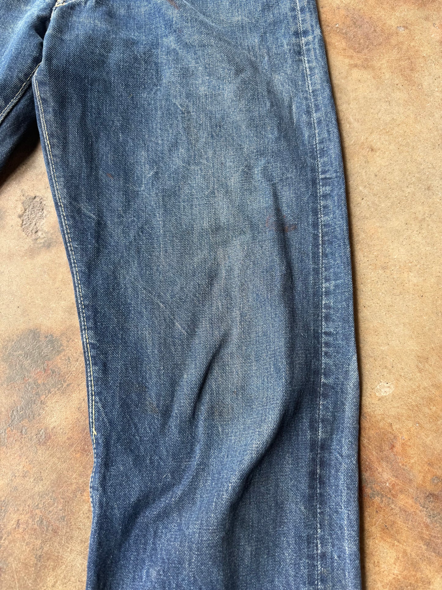 1950’s-60’s Levi’s 501 Button Fly Denim | 34X34