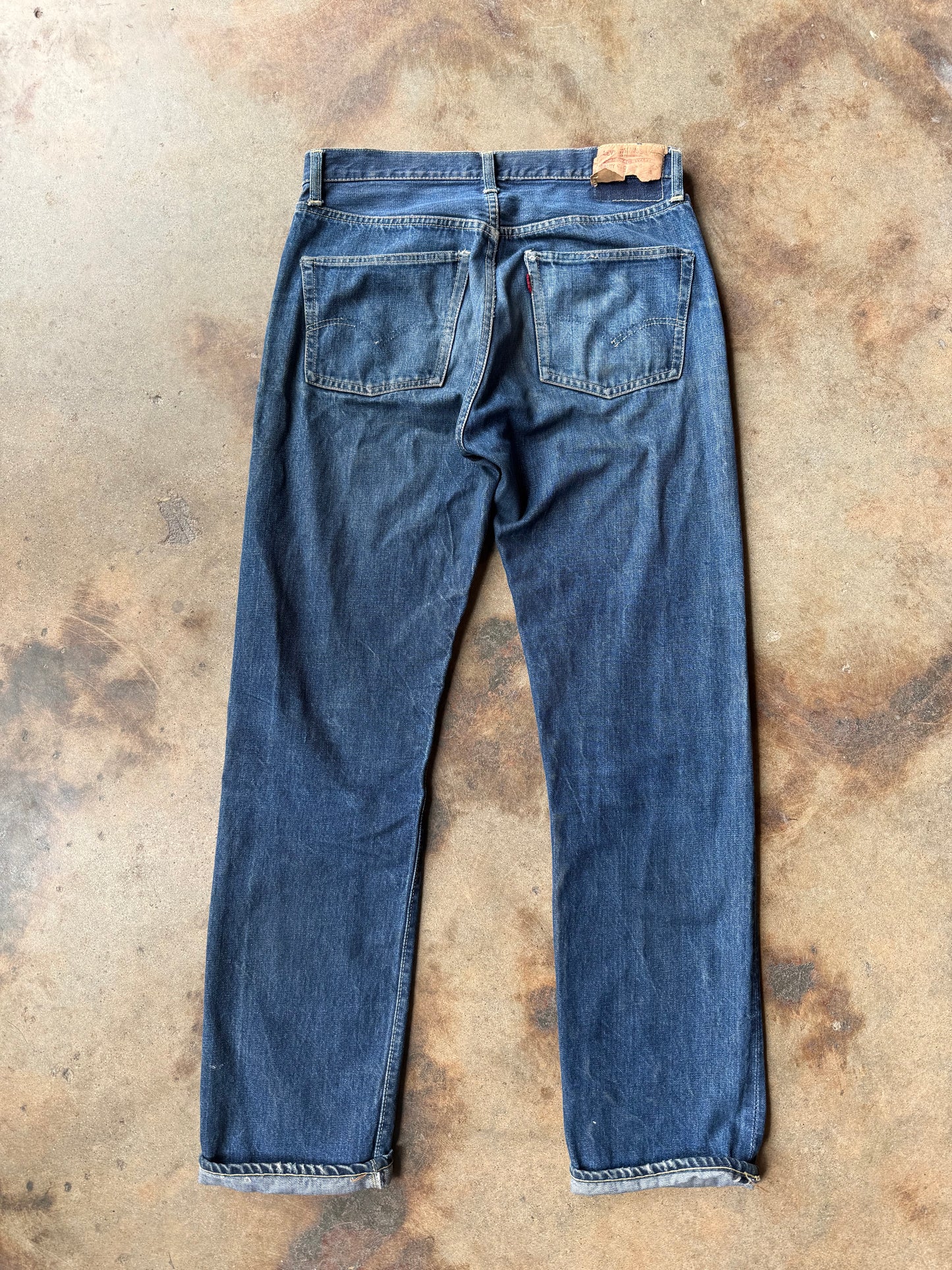 1950’s-60’s Levi’s 501 Button Fly Denim | 34X34