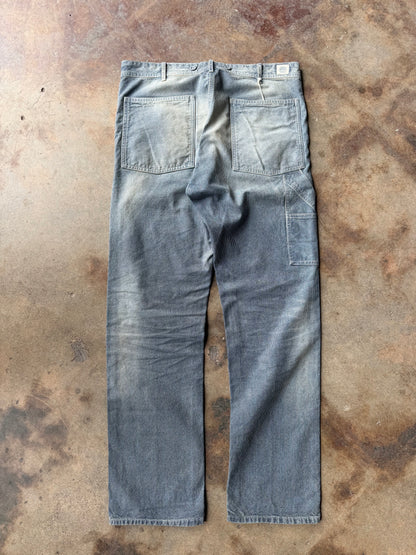 RRL SS24 Hopkins Pincheck Carpenter Pant | 33X32