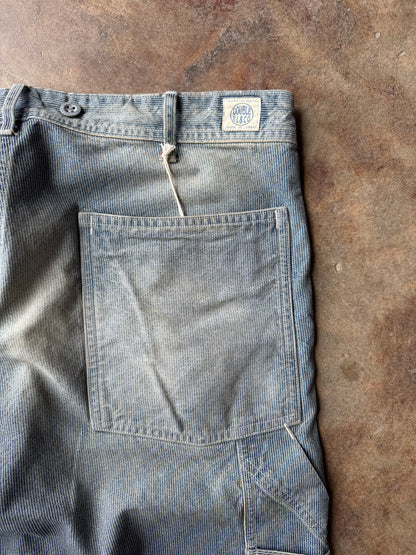RRL SS24 Hopkins Pincheck Carpenter Pant | 33X32