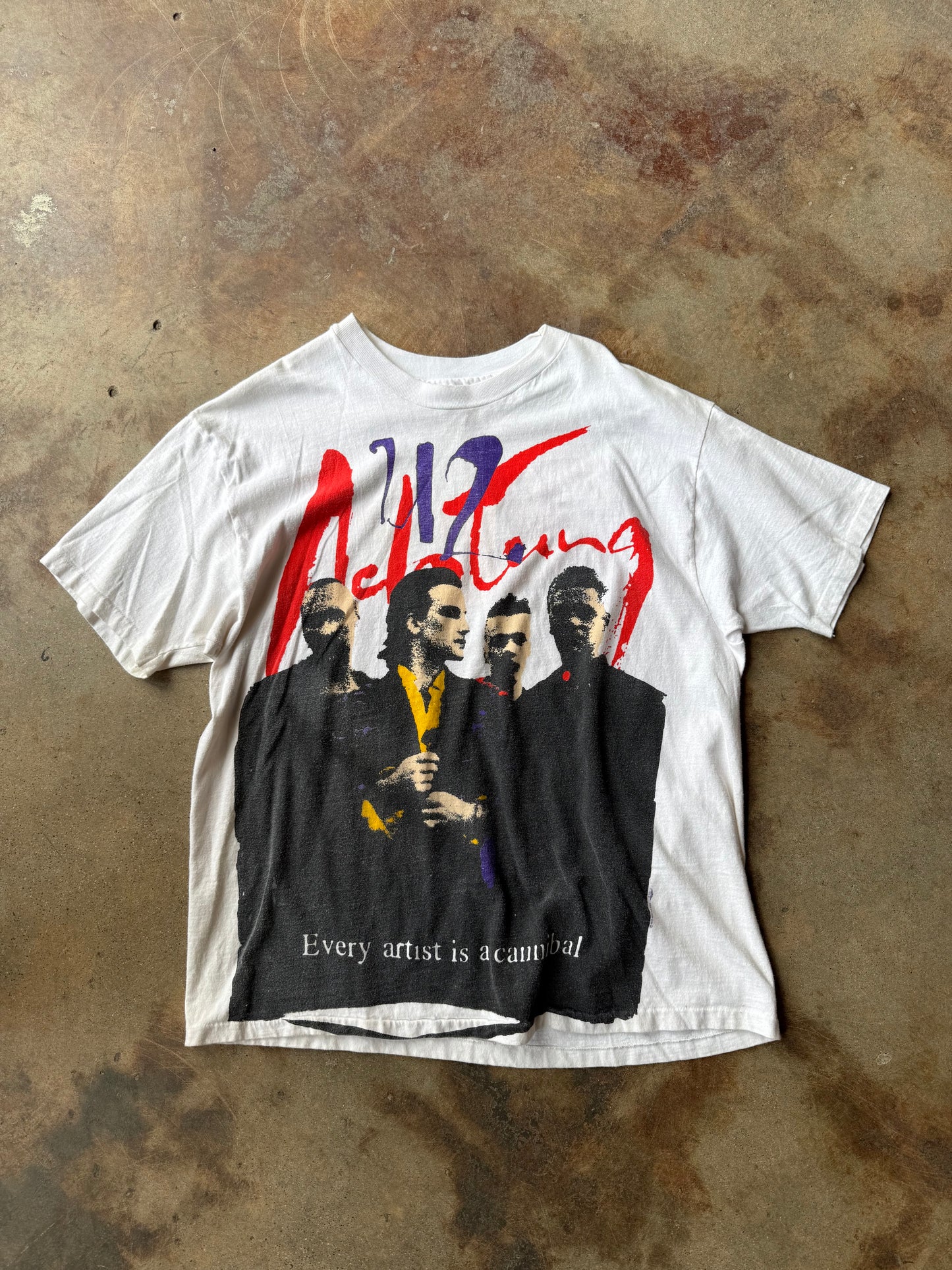 1990’s U2 Achtung Baby Zoo TV Tour Tee |X-Large