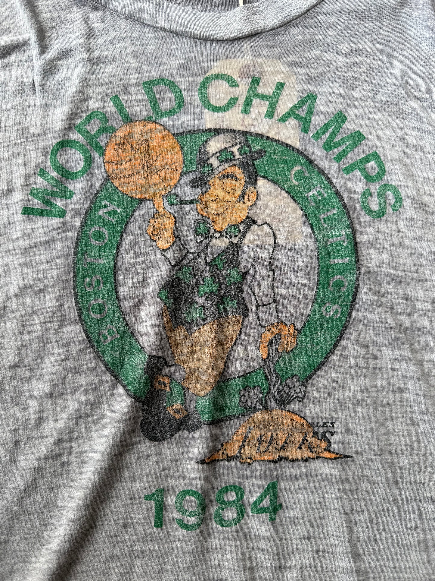 1984 Boston Celtics World Champs Tee | Large