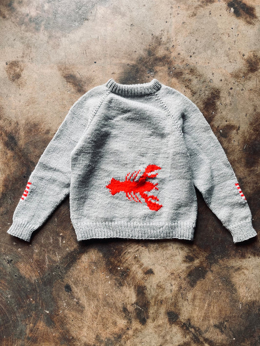 Vintage Handmade Lobster Sweater