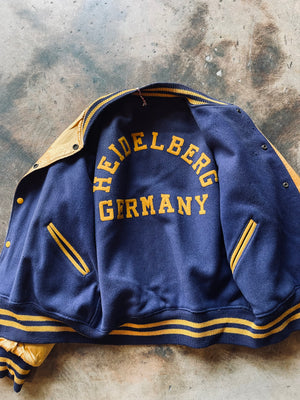 1950’s Lowe & Campbell Reversible Letterman Jacket | Medium